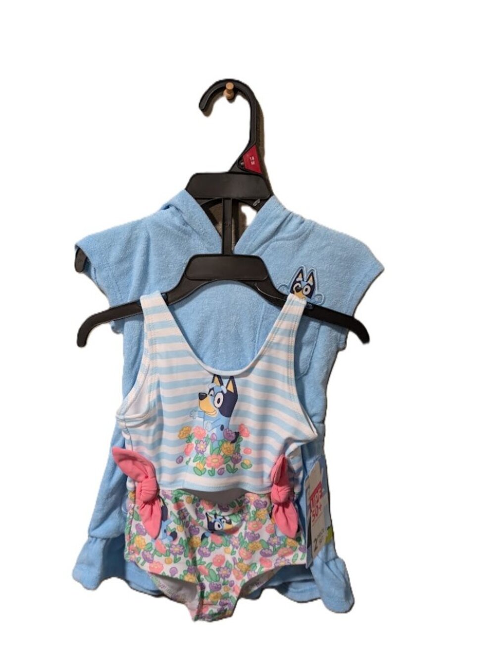 Bluey Girls Cover Up and Swimsuit Set (18M)